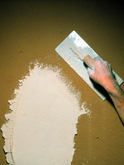 Clay Plaster Finish Application verwerking